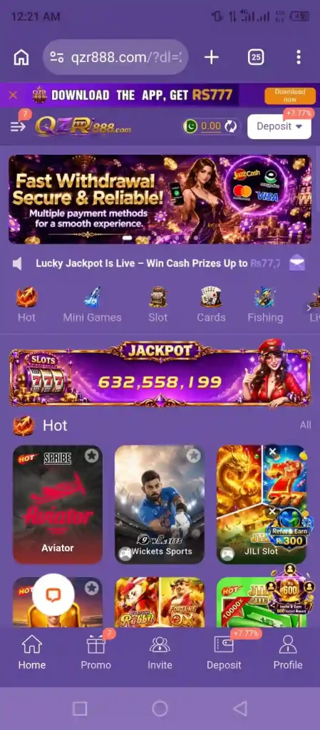 QZR888 Game